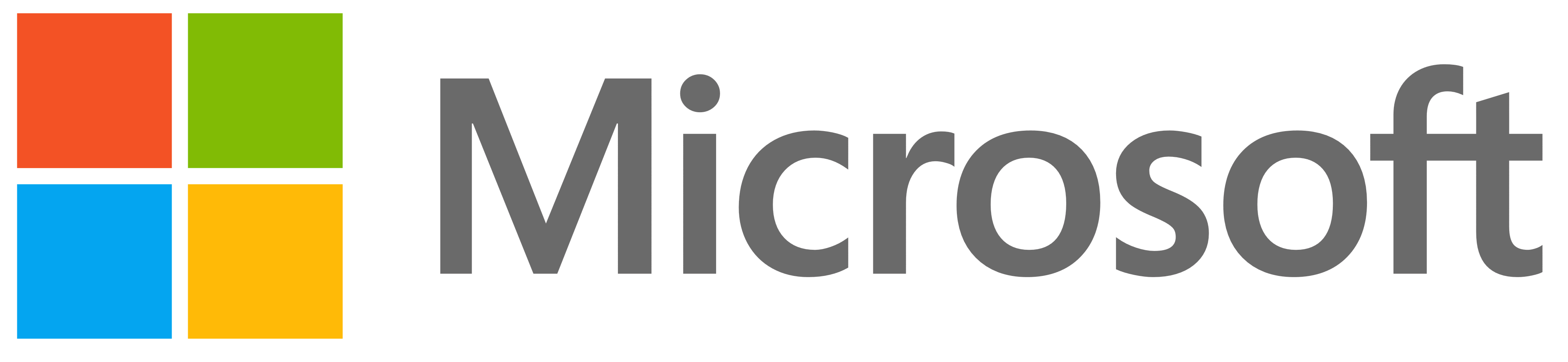Microsoft logo, logotype
