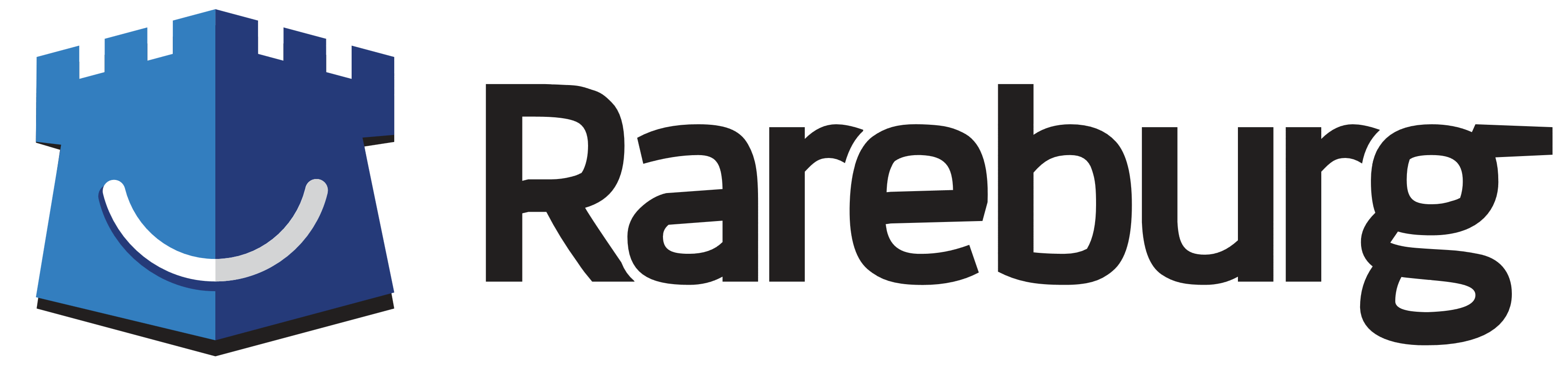 Rareburg logo, logotype