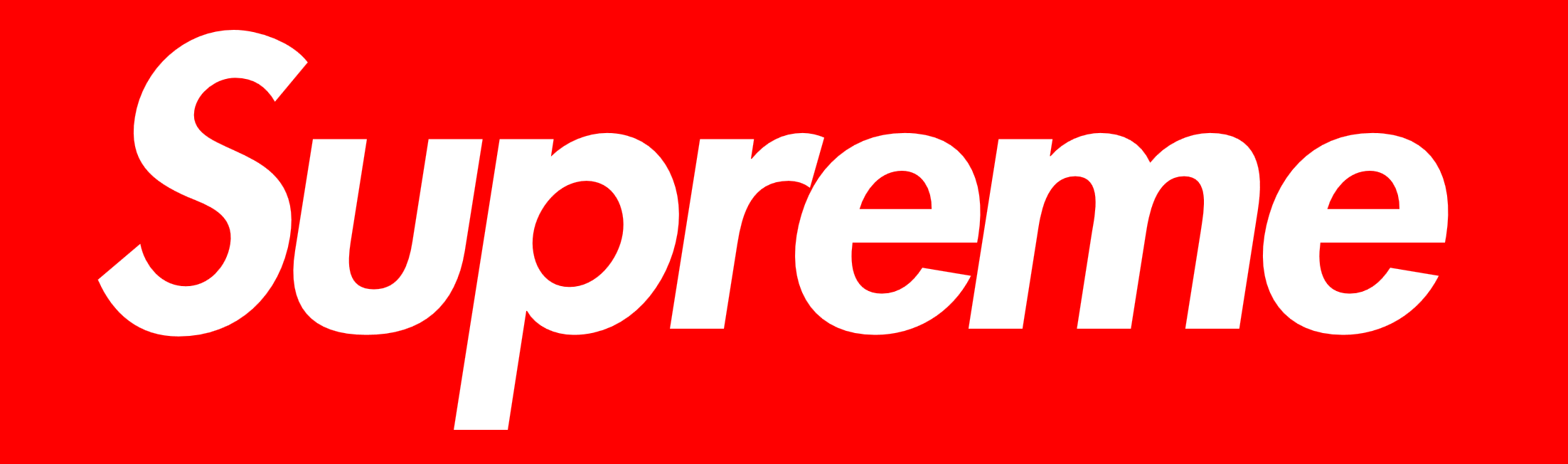 Supreme logo, logotype