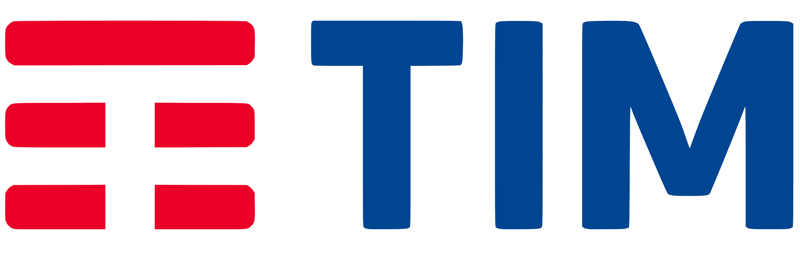 TIM (Telecom Italia) logo, logotype