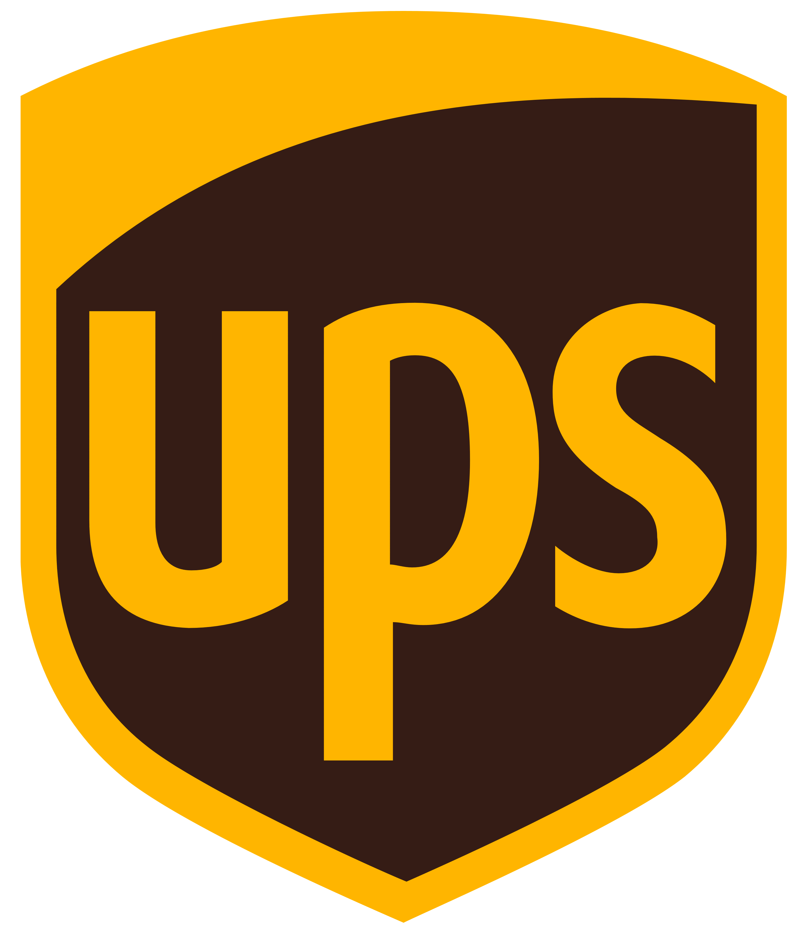 UPS logo, logotype