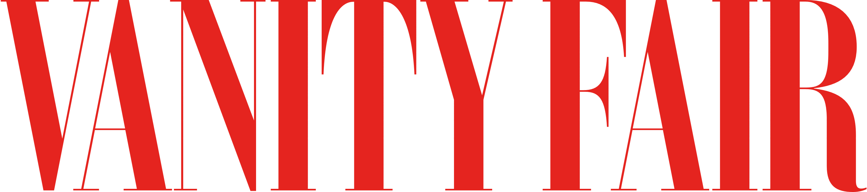 Vanity Fair logo, logotype