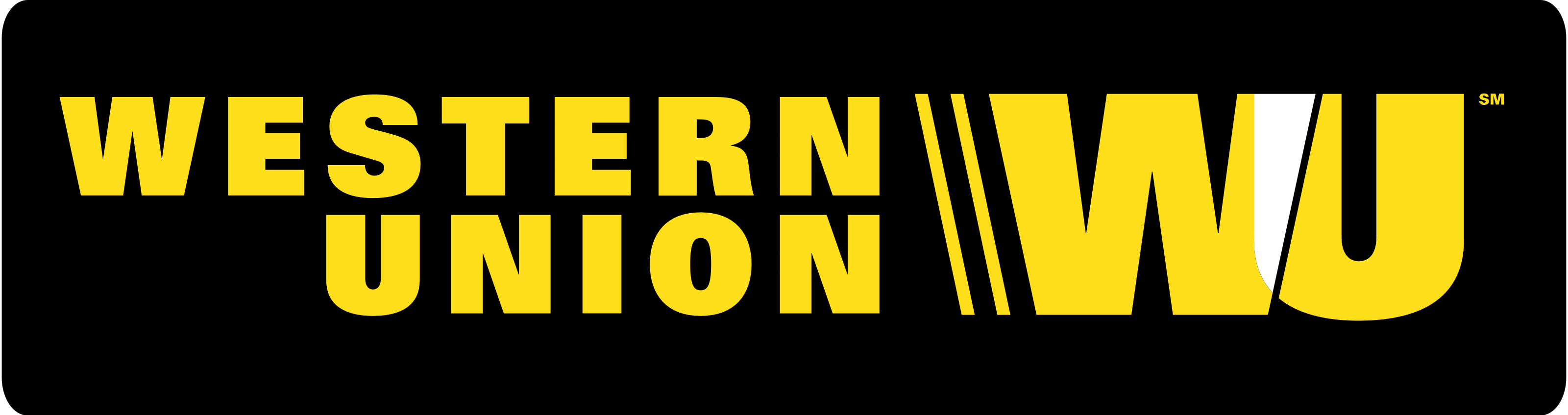 Western Union logo, logotype