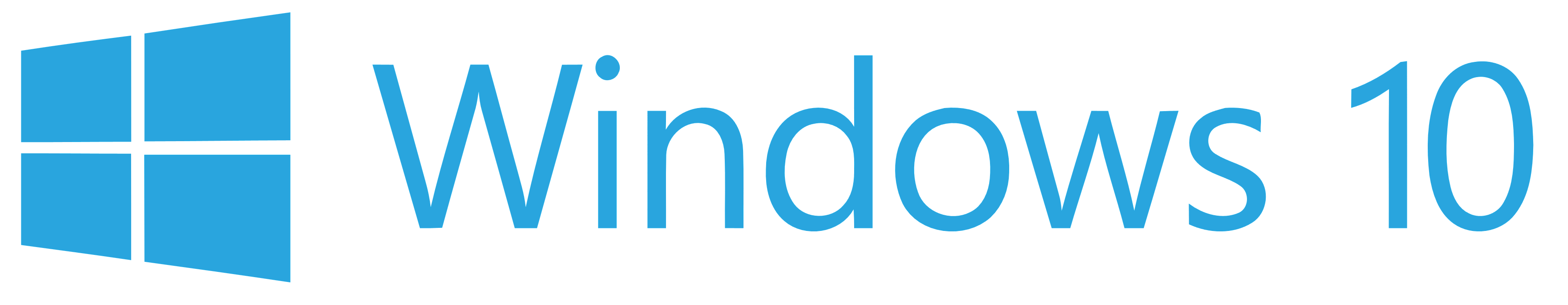 Windows 10 logo, logotype