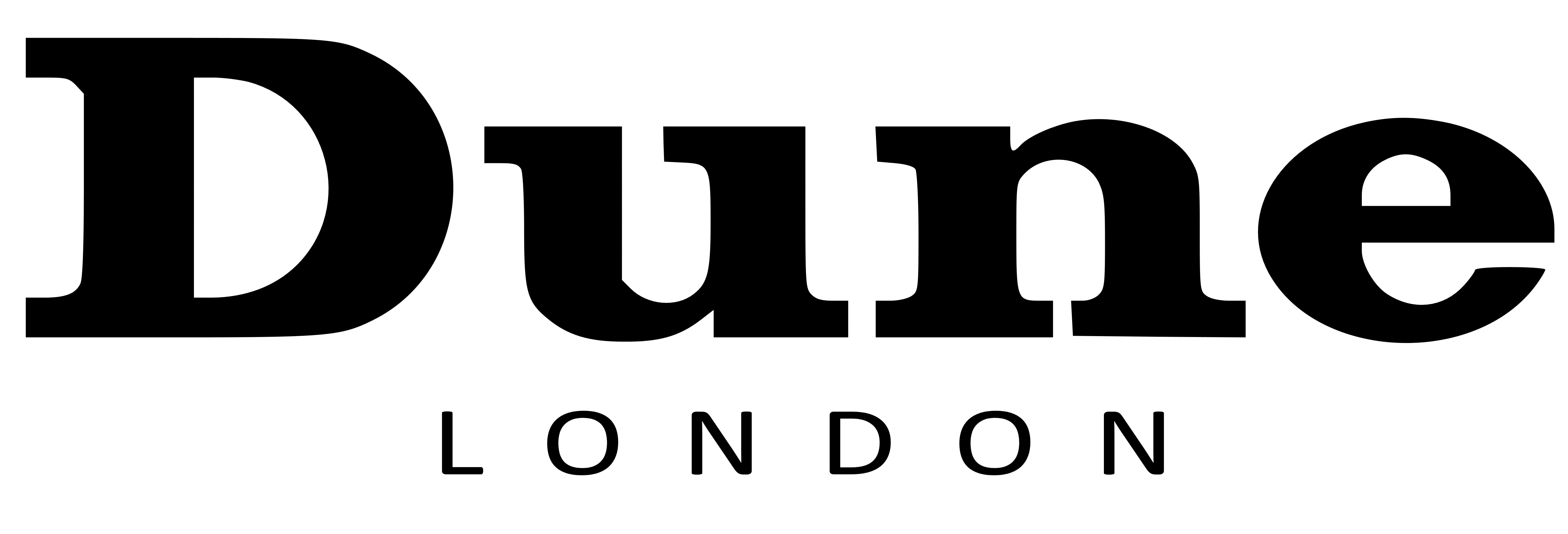 Dune London logo, logotype