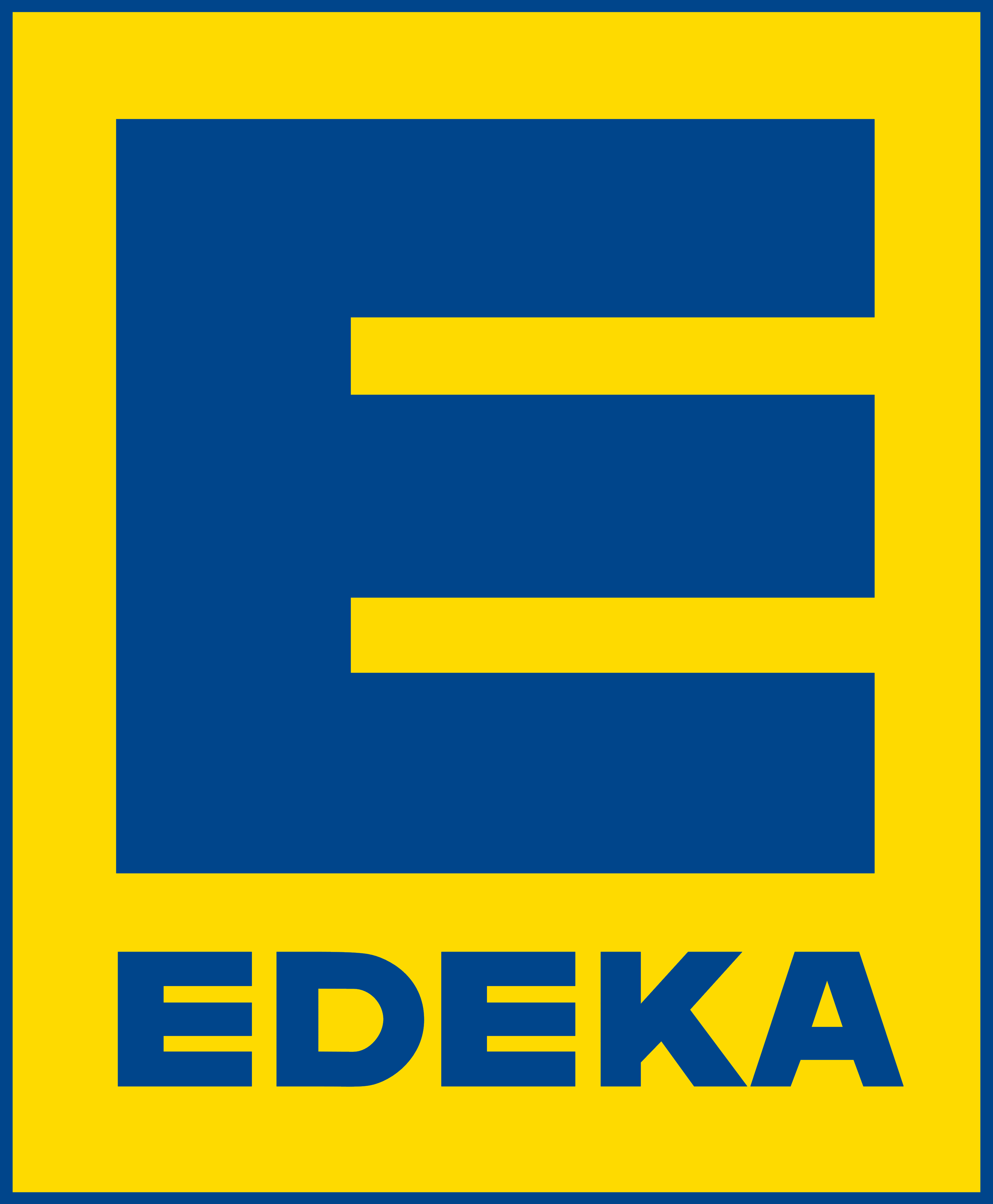 Edeka logo, logotype