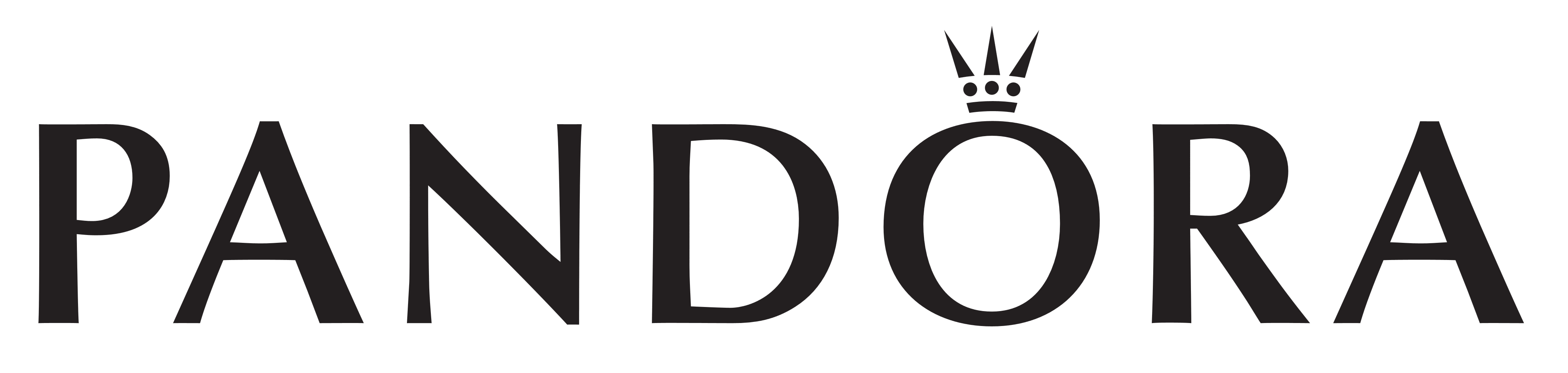 Pandora logo, logotype
