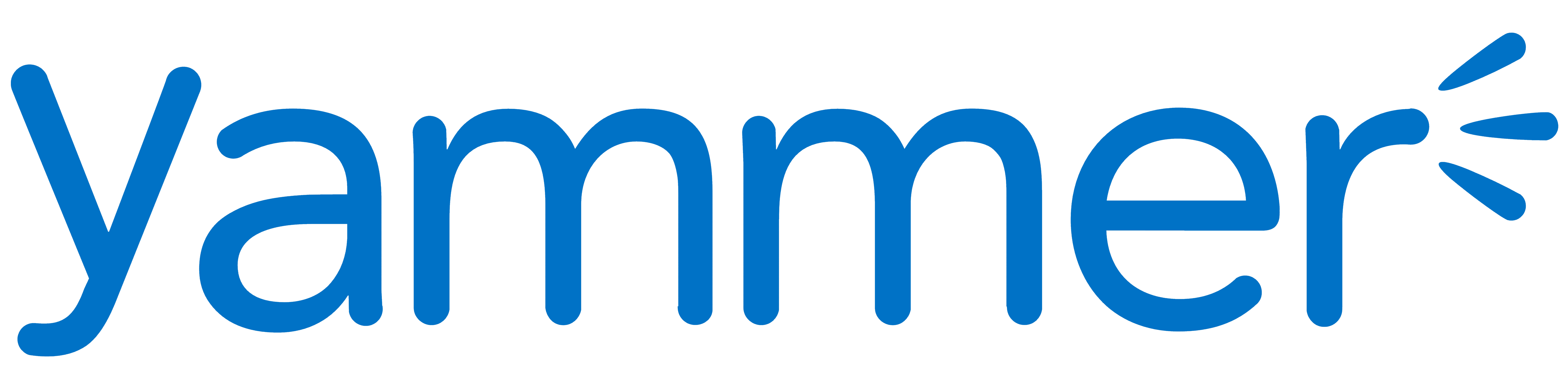 Yammer logo, logotype