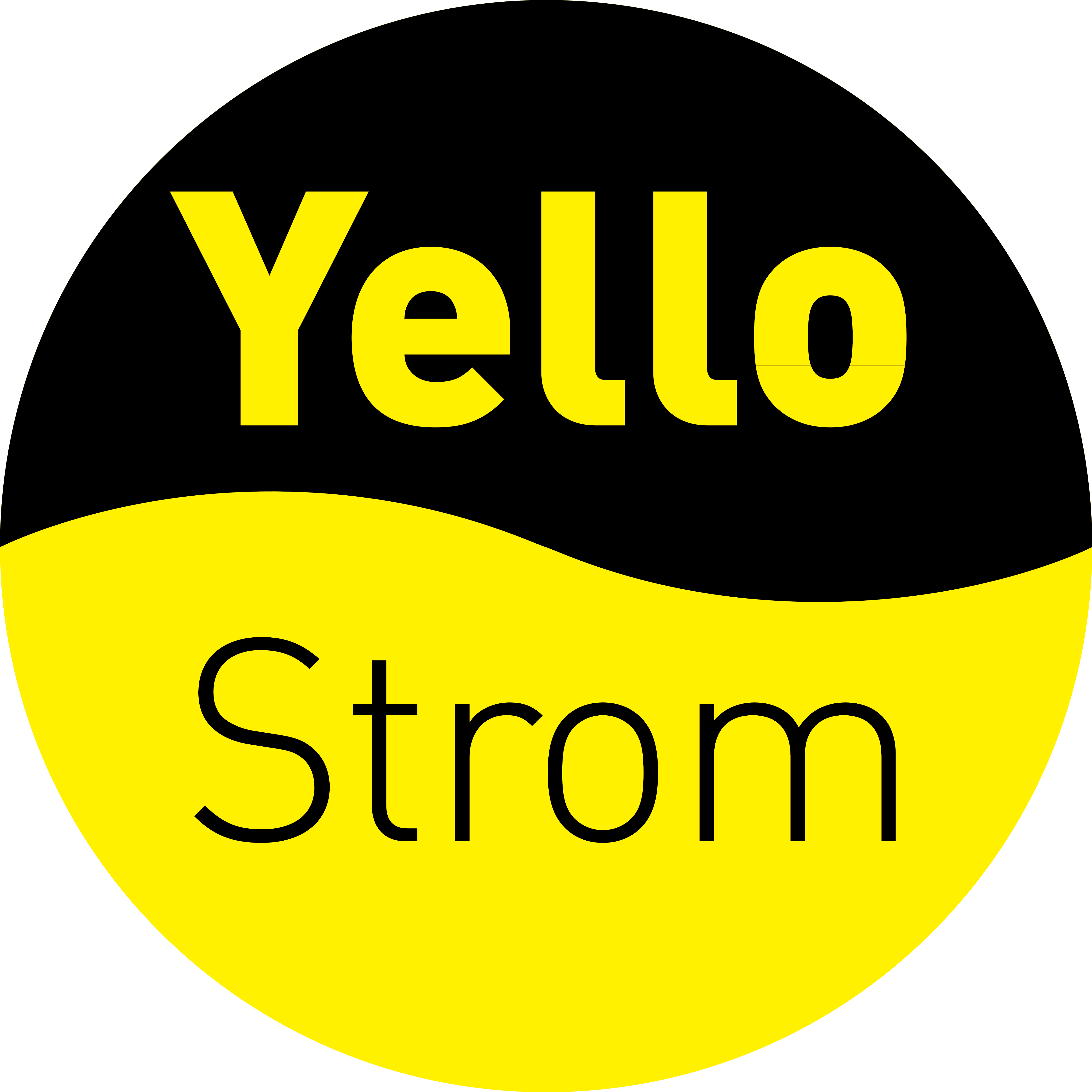 Yello Strom logo, logotype
