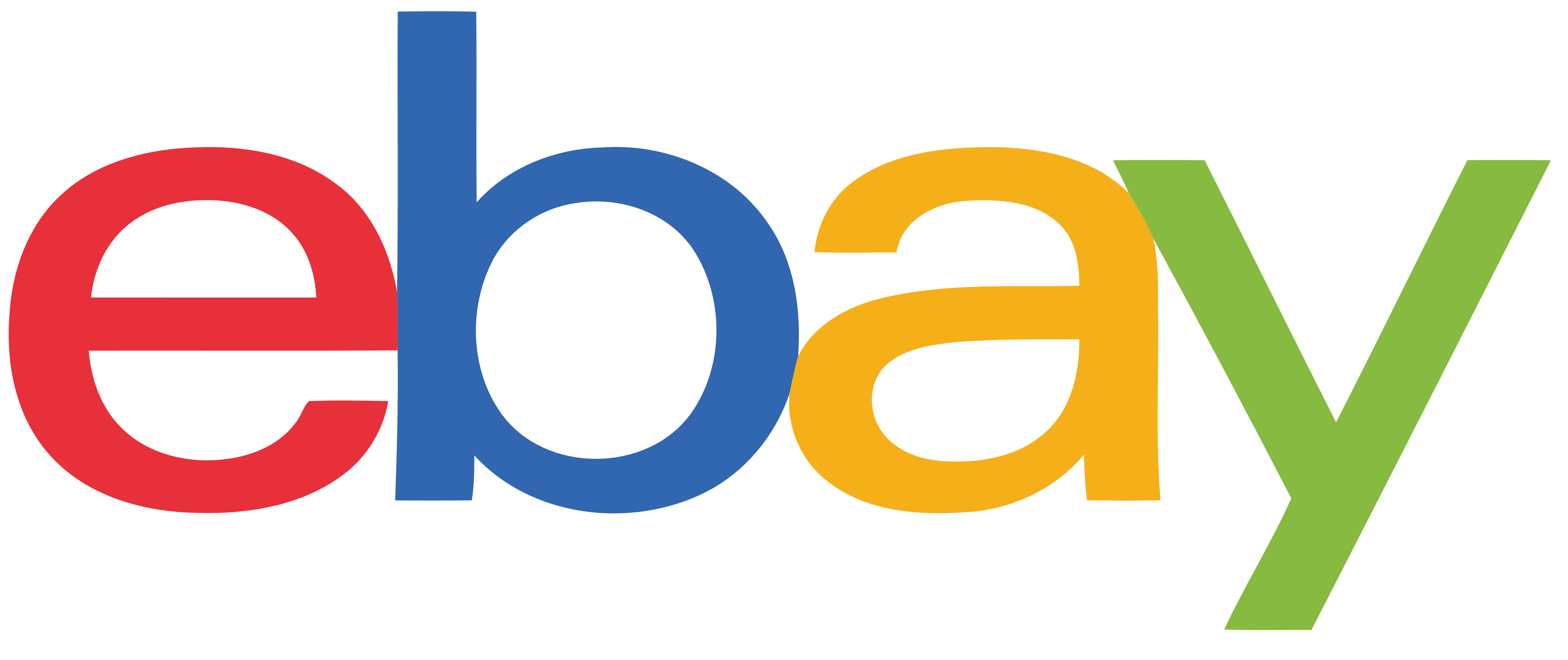 eBay logo, logotype