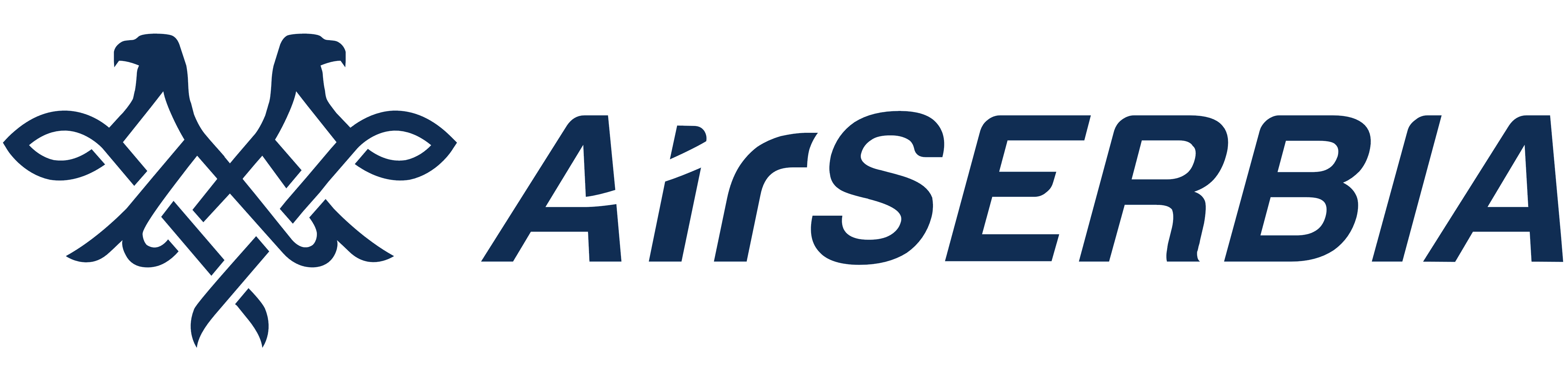 Air Serbia logo, logotype