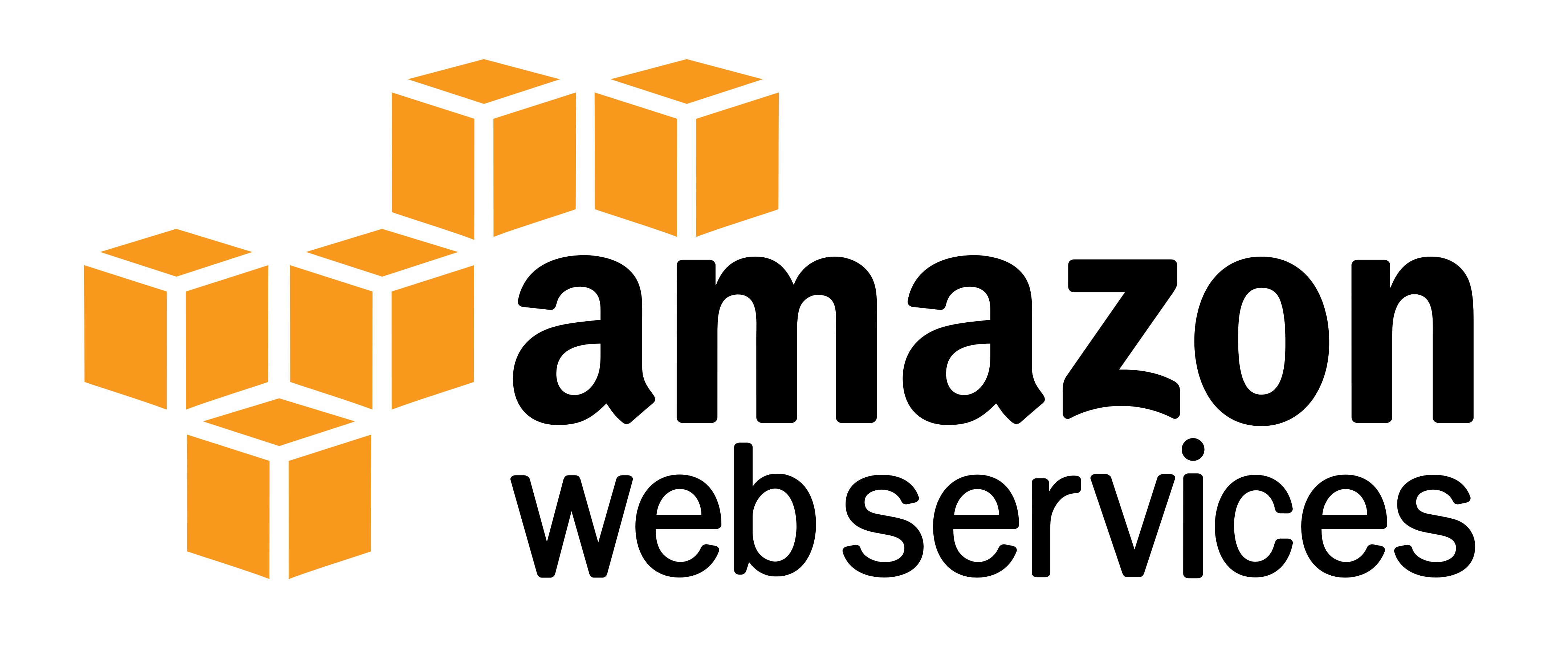 AWS, Amazon Web Services logo, logotype