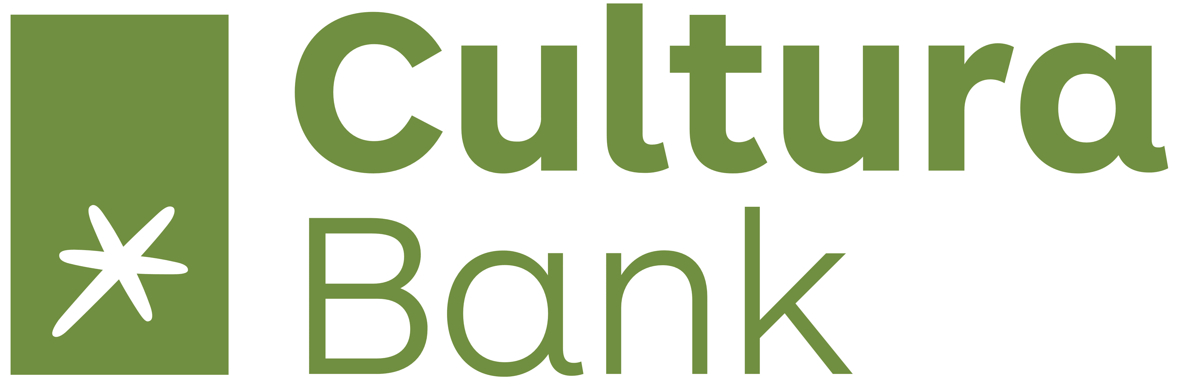 Cultura Bank logo, logotype