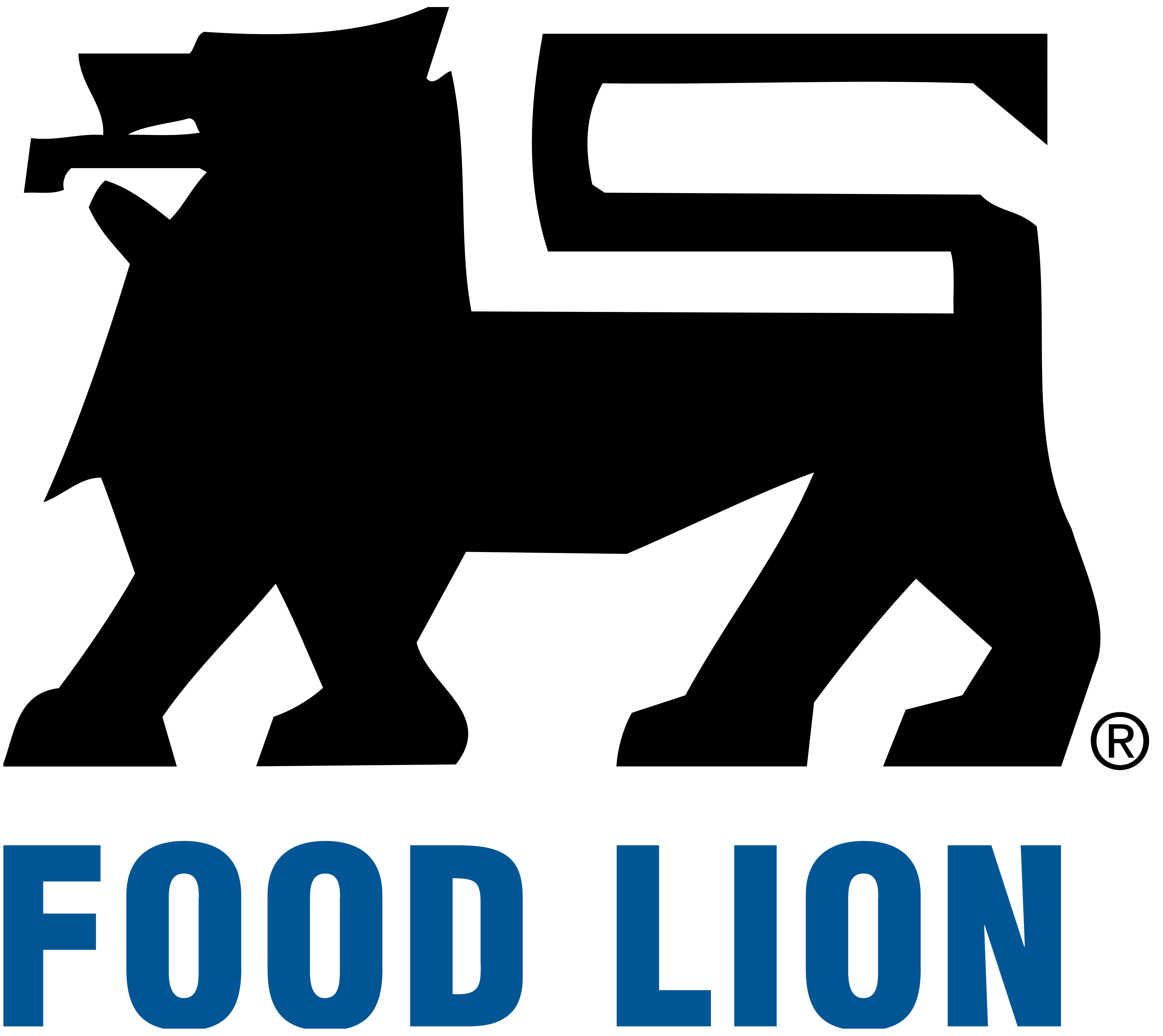 Food Lion logo, logotype