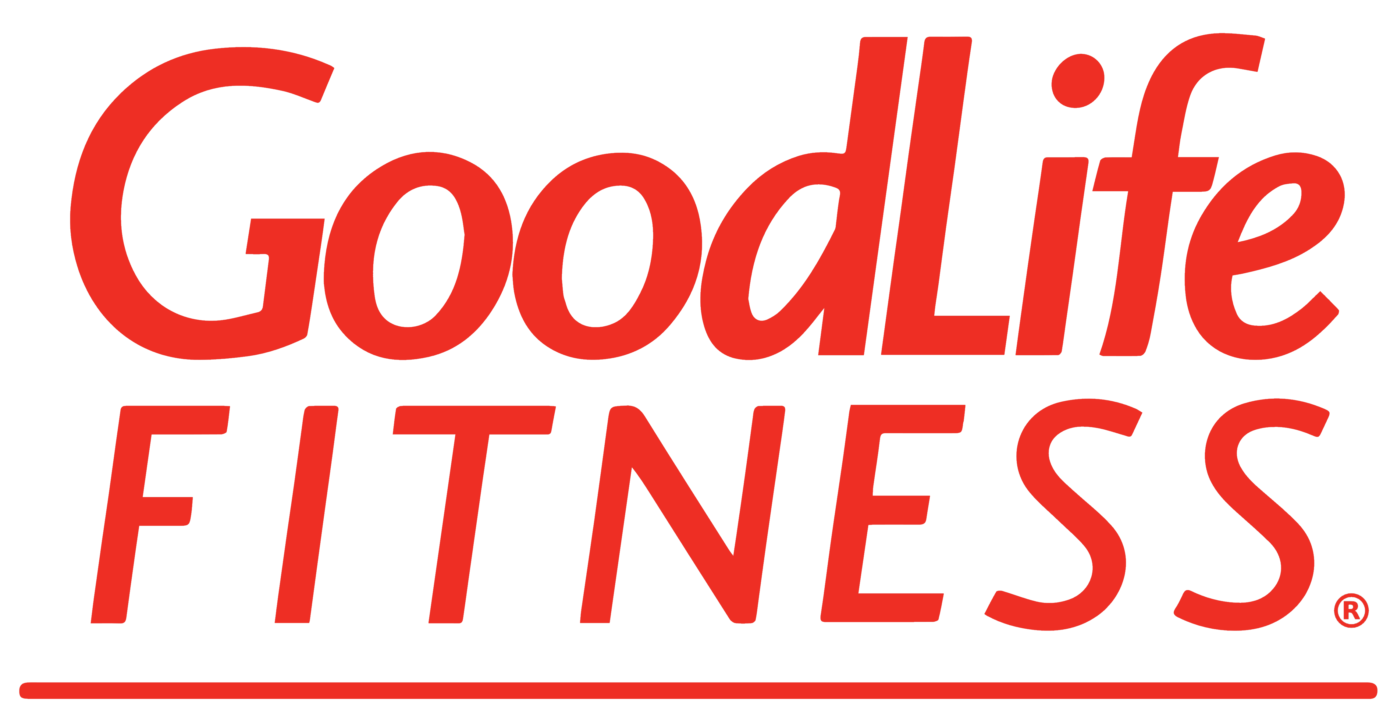 GoodLife Fitness logo, logotype