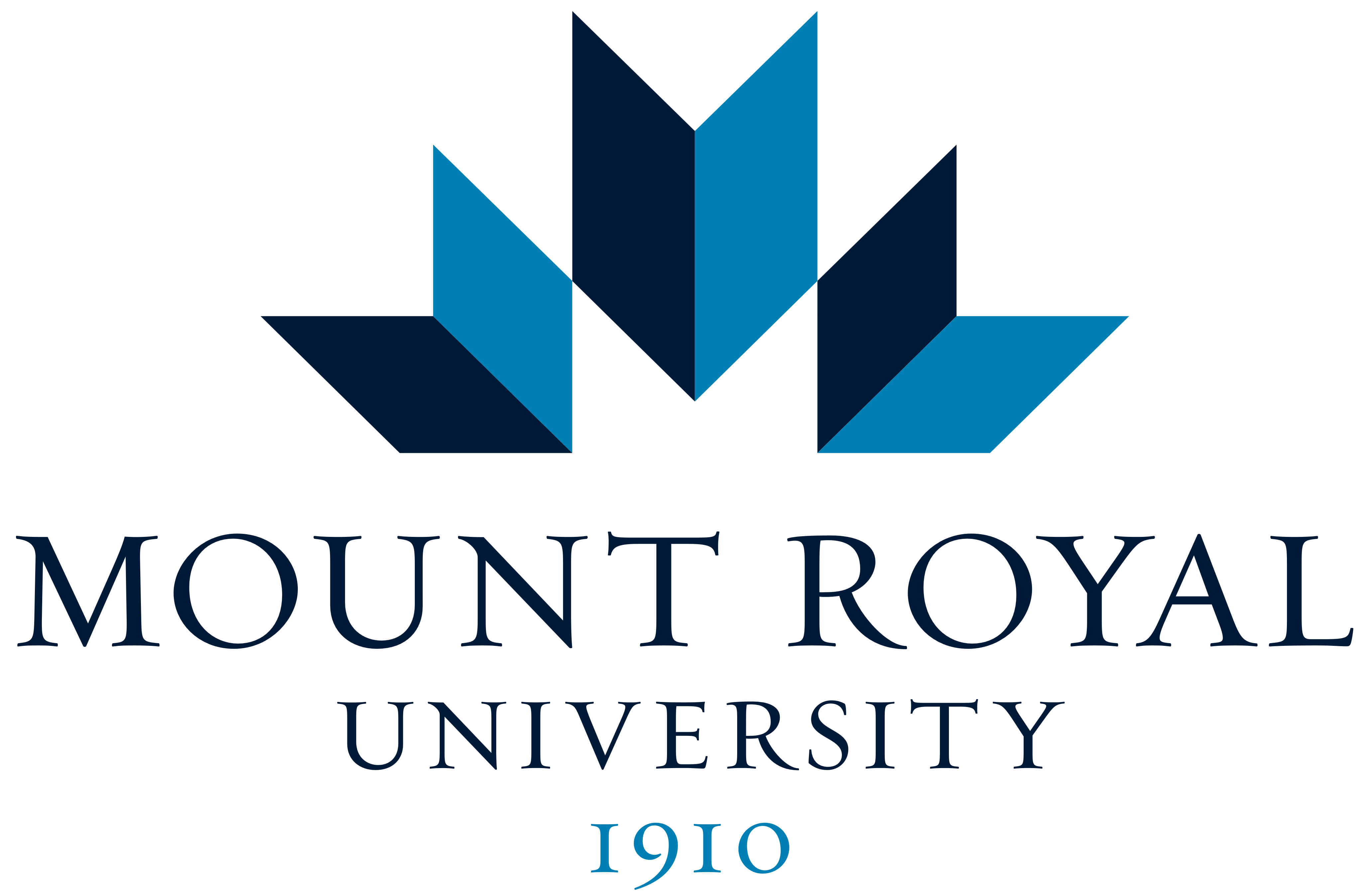 Mount Royal University logo, logotype