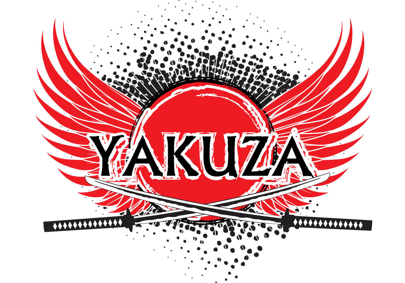 Yakuza logo, logotype