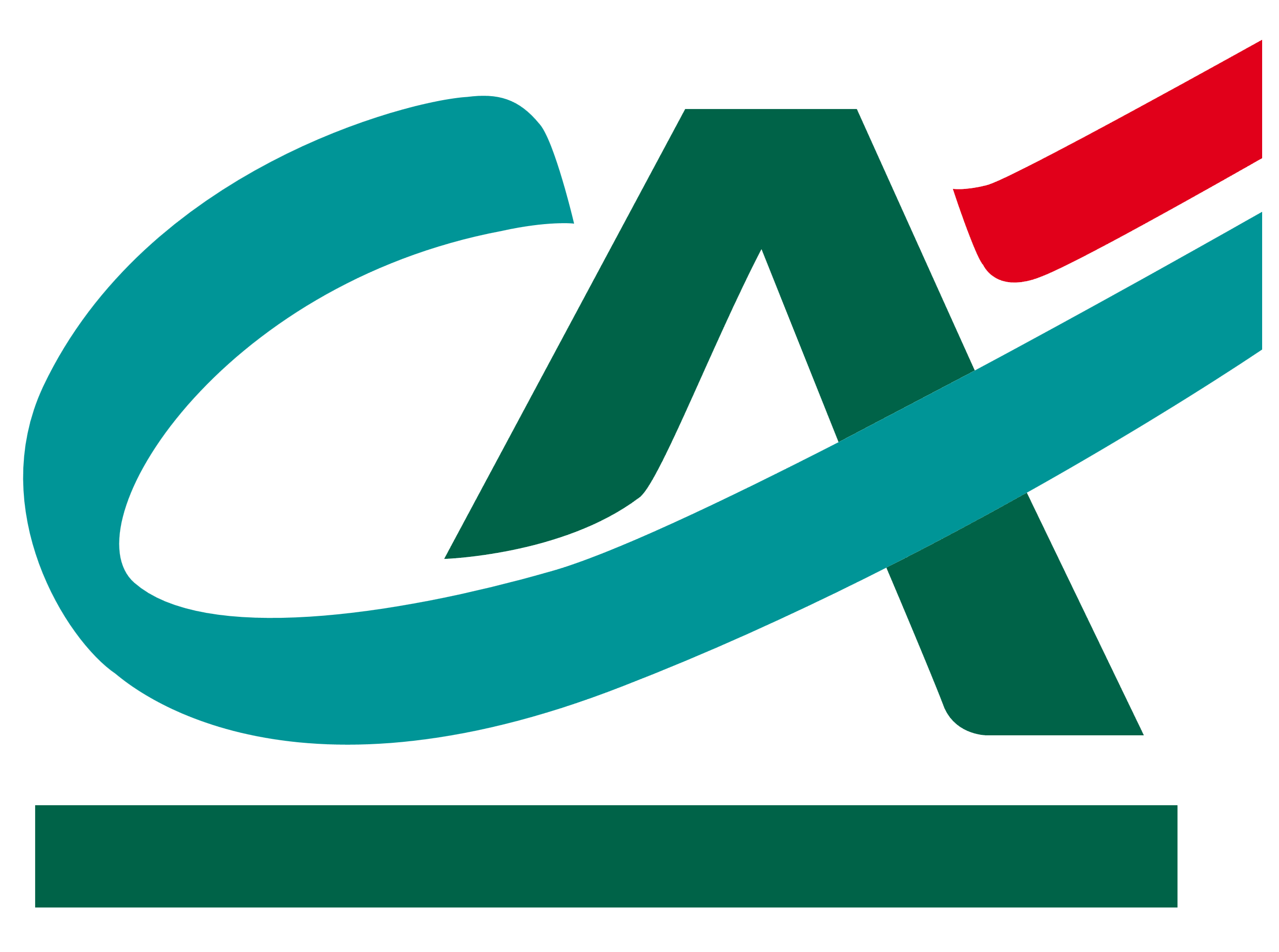 CA, Crédit Agricole Bank logo, logotype