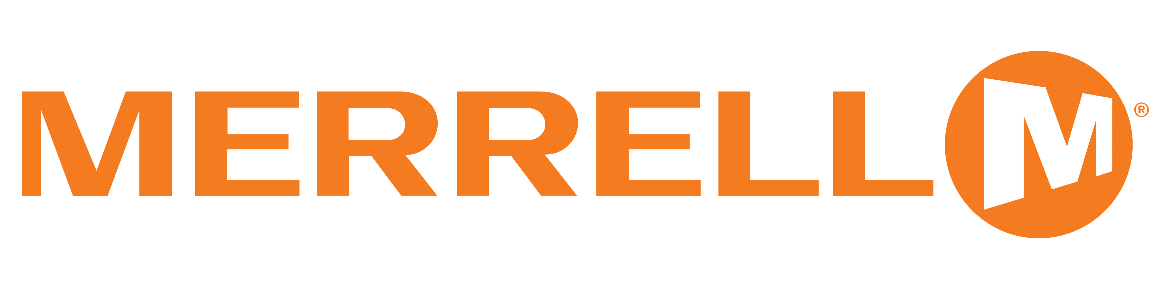 Merrell logo, logotype