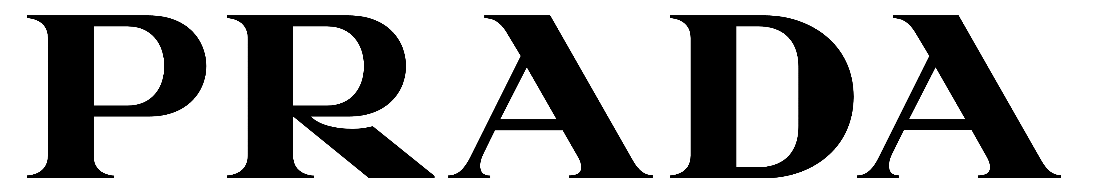 Prada logo, logotype