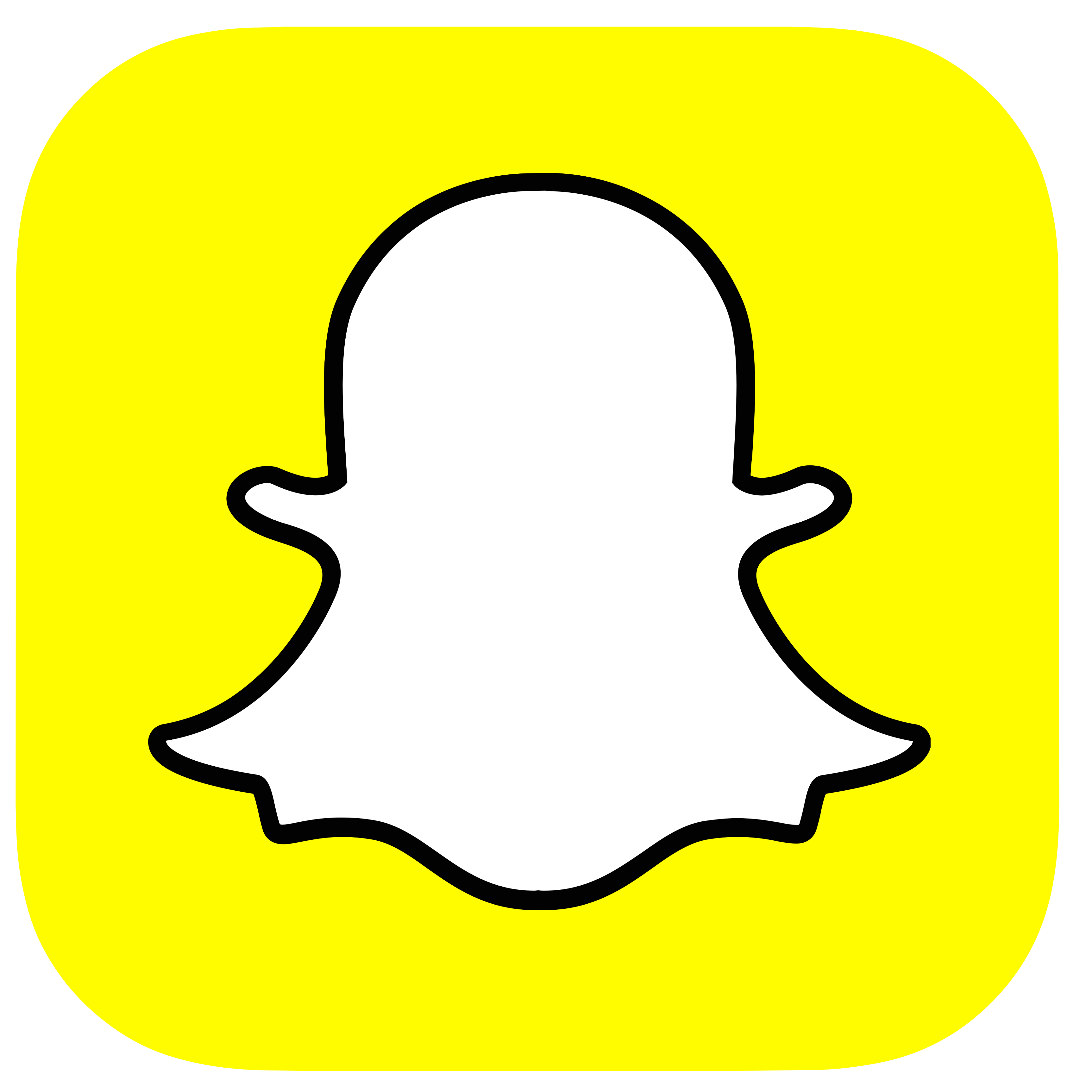 Snapchat logo, logotype