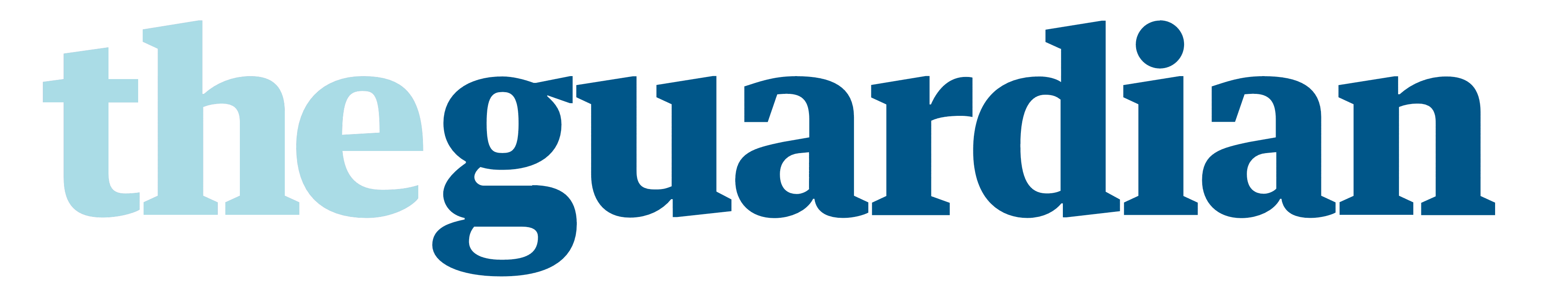 The Guardian logo, logotype