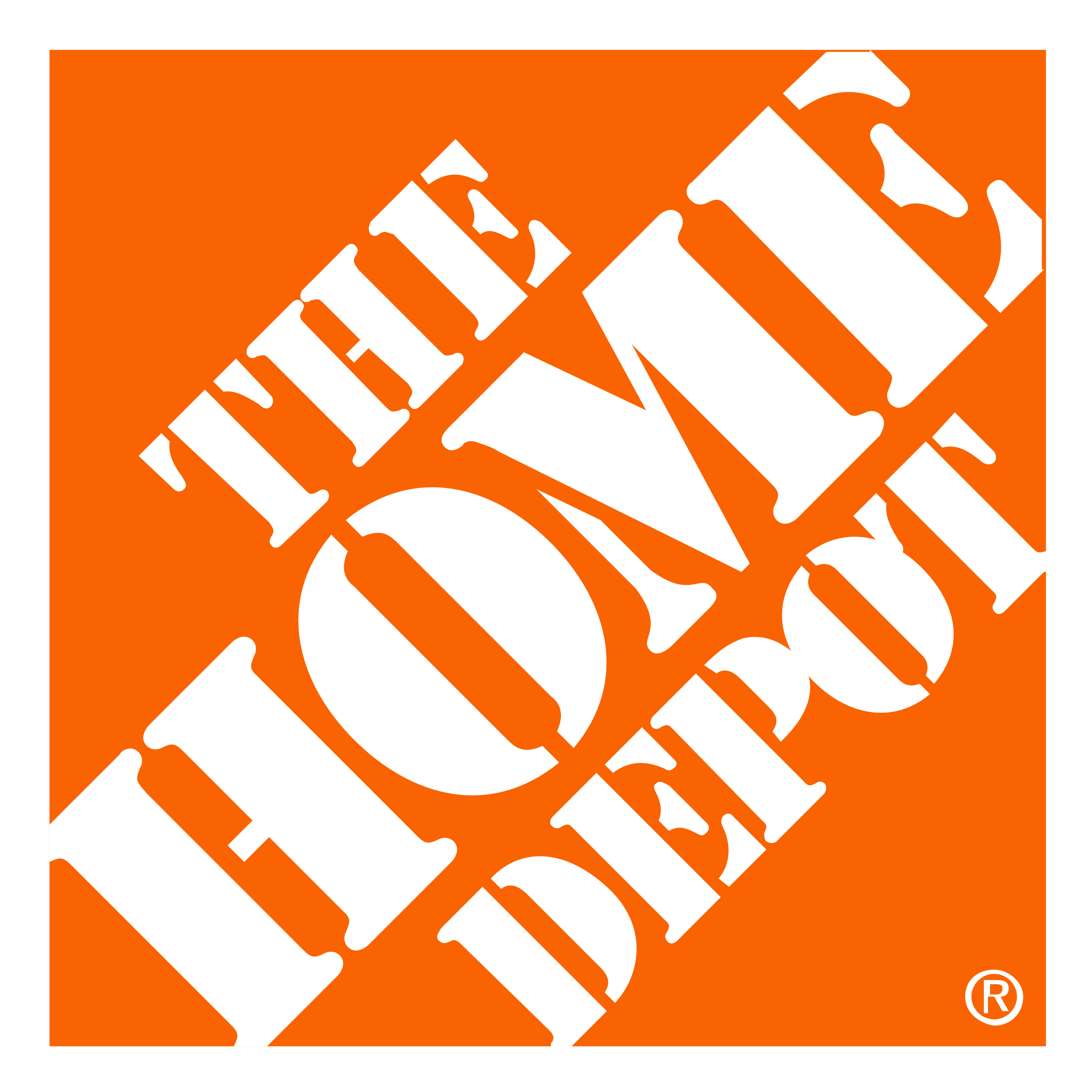 The Home Depot logo, logotype