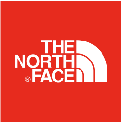 The North Face logo, logotype