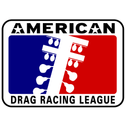 American Drag Racing League logo, logotype