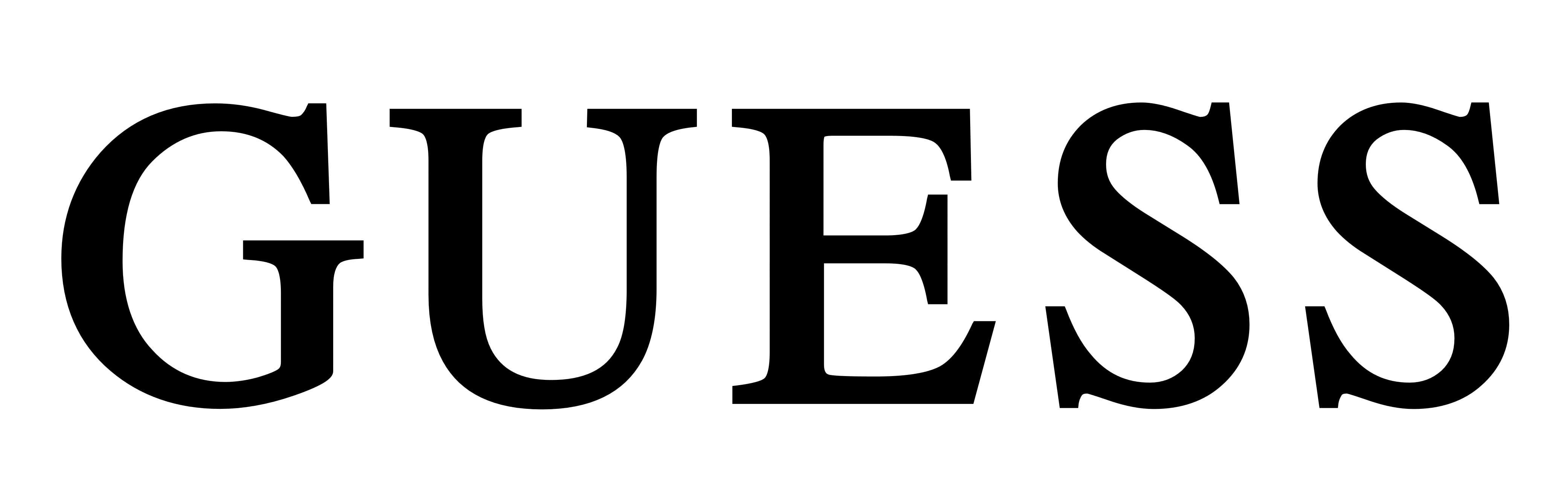 Guess logo, logotype