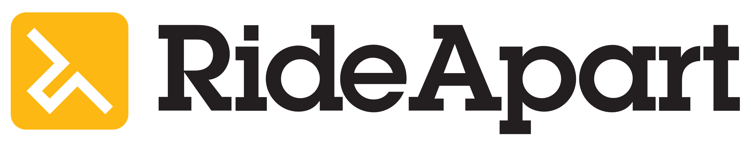 RideApart logo, logotype