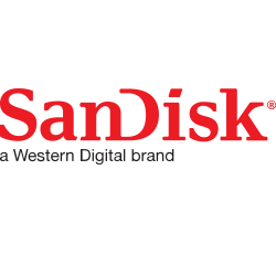 SanDisk logo, logotype