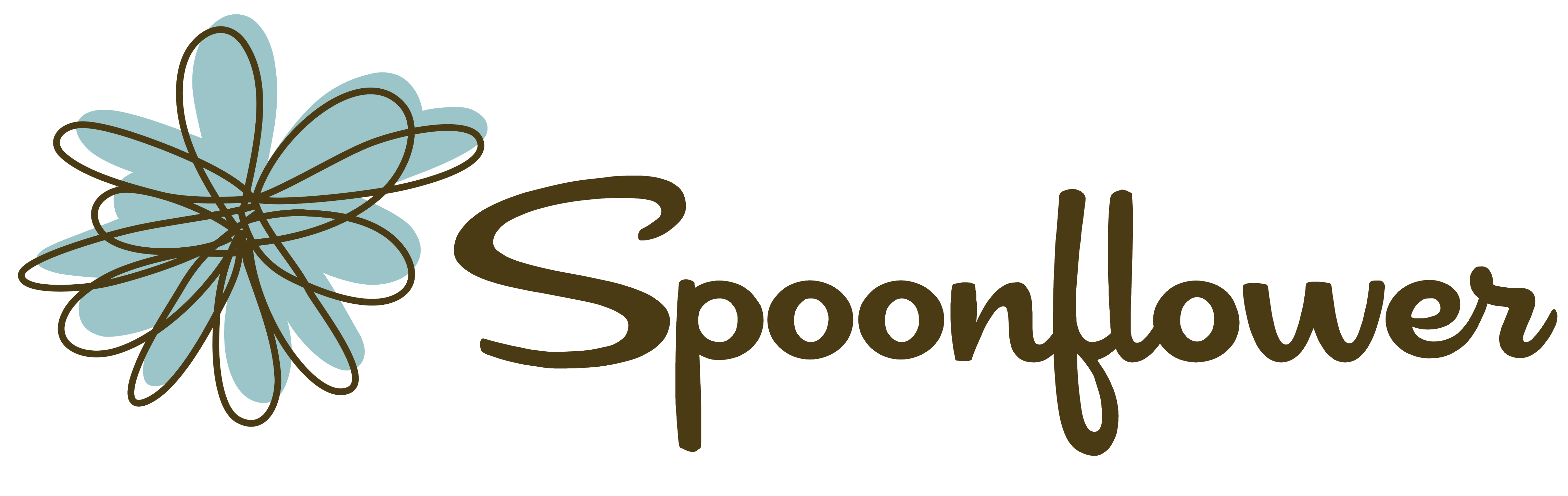 Spoonflower logo, logotype