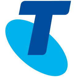 Telstra logo, logotype