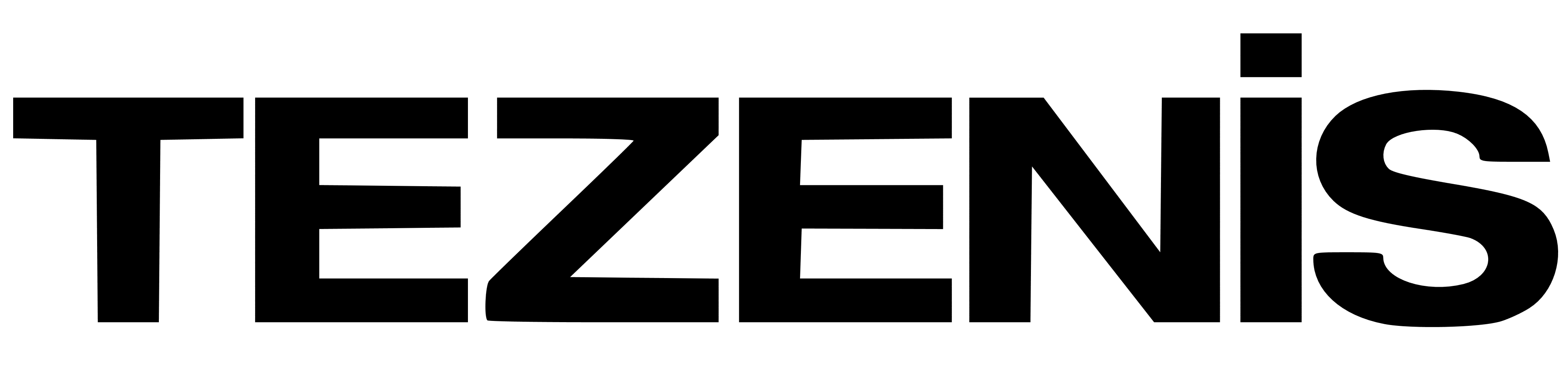 Tezenis logo, logotype