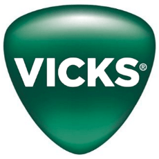 Vicks logo, logotype