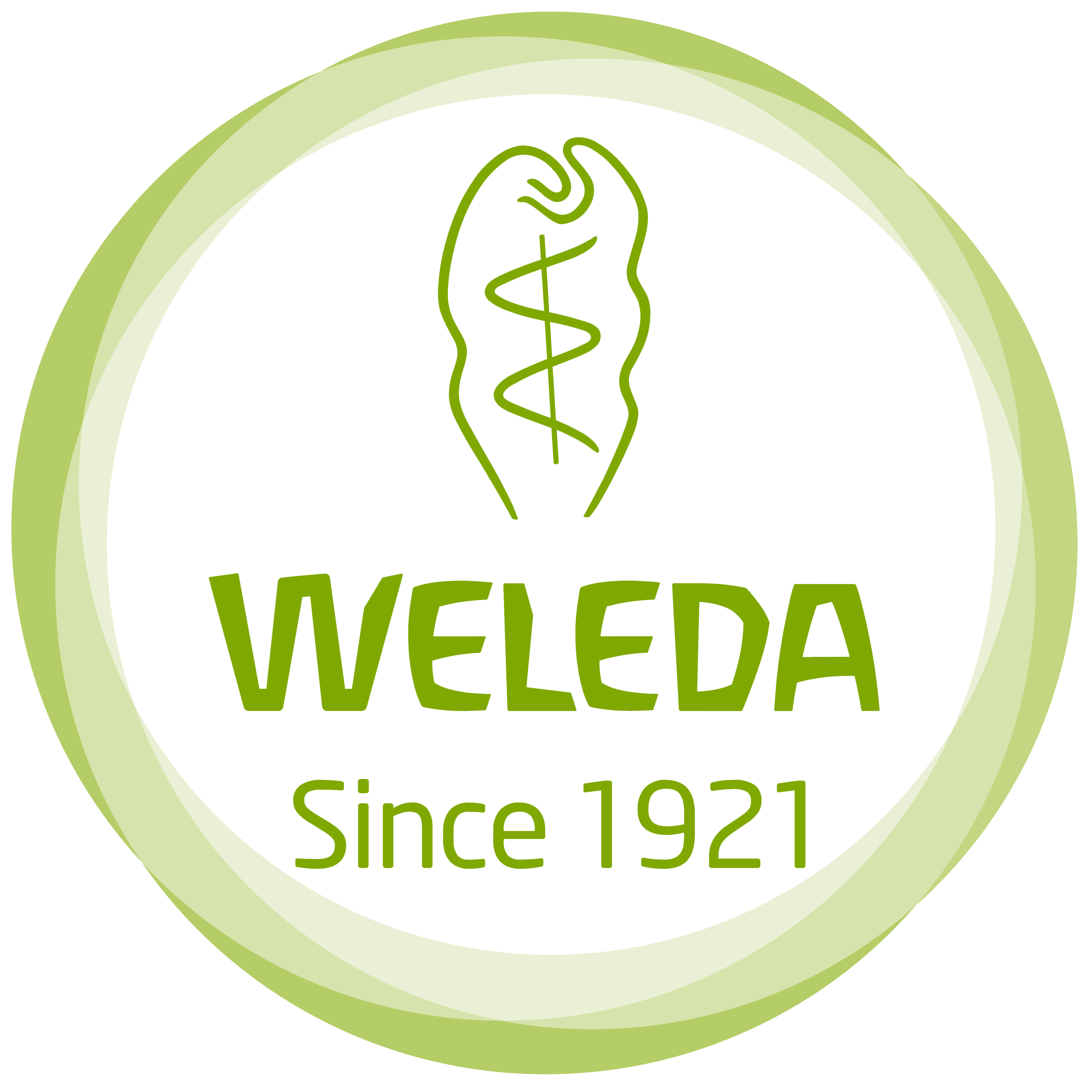 Weleda logo, logotype