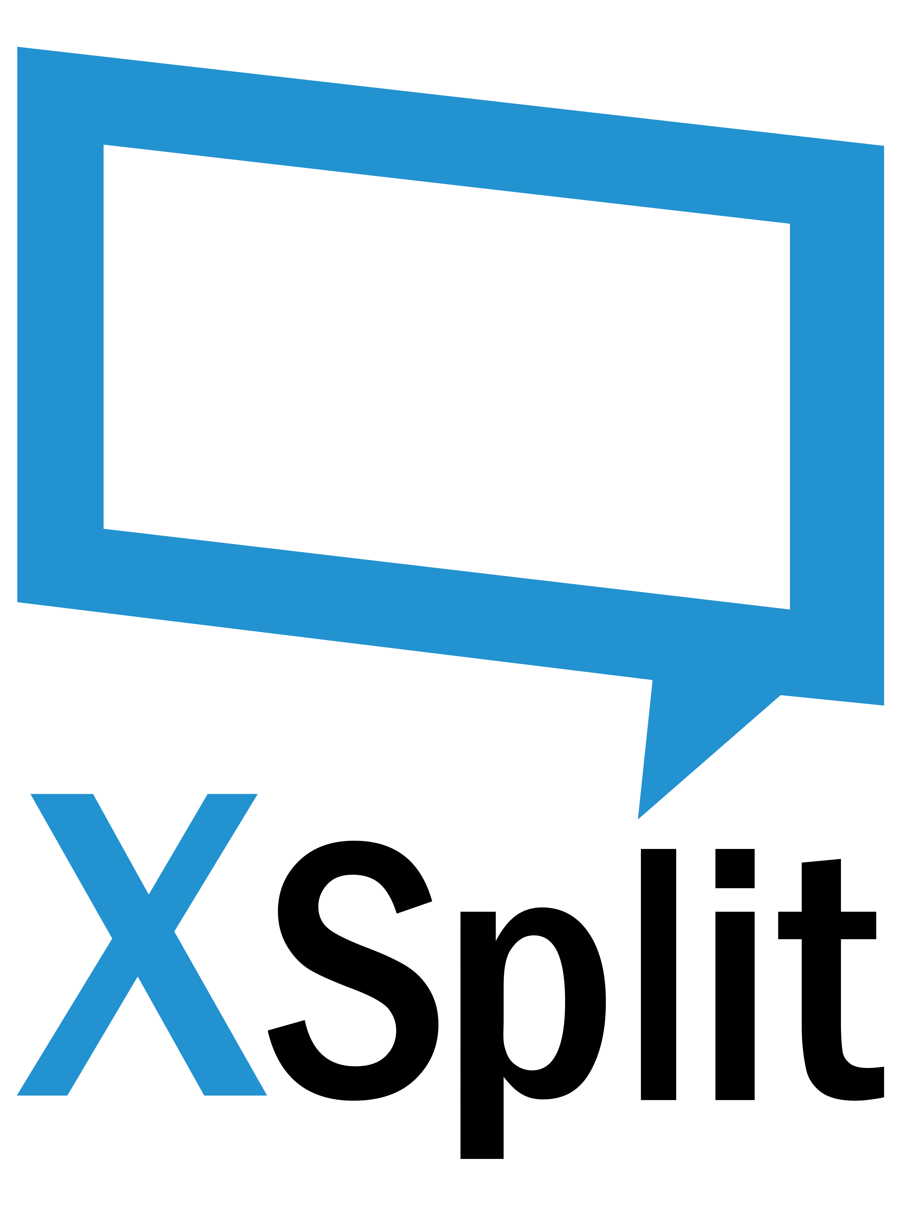 XSplit logo, logotype