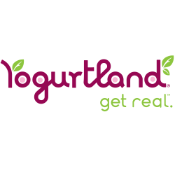 Yogurtland logo, logotype