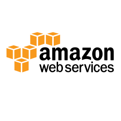 AWS, Amazon Web Services logo, logotype