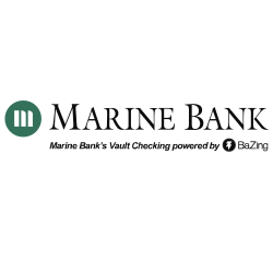Marine Bank logo, logotype