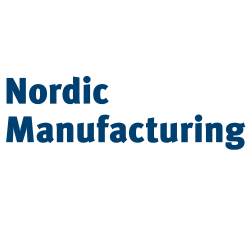 Nordic Manufacturing logo, logotype