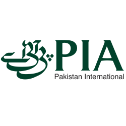 PIA - Pakistan International Airlines logo, logotype