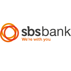 SBS Bank logo, logotype