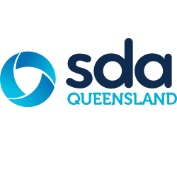 SDA Queensland logo, logotype