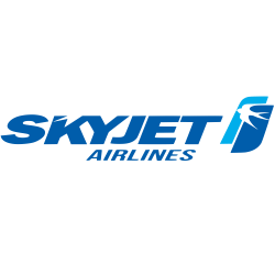 SkyJet Airlines logo, logotype
