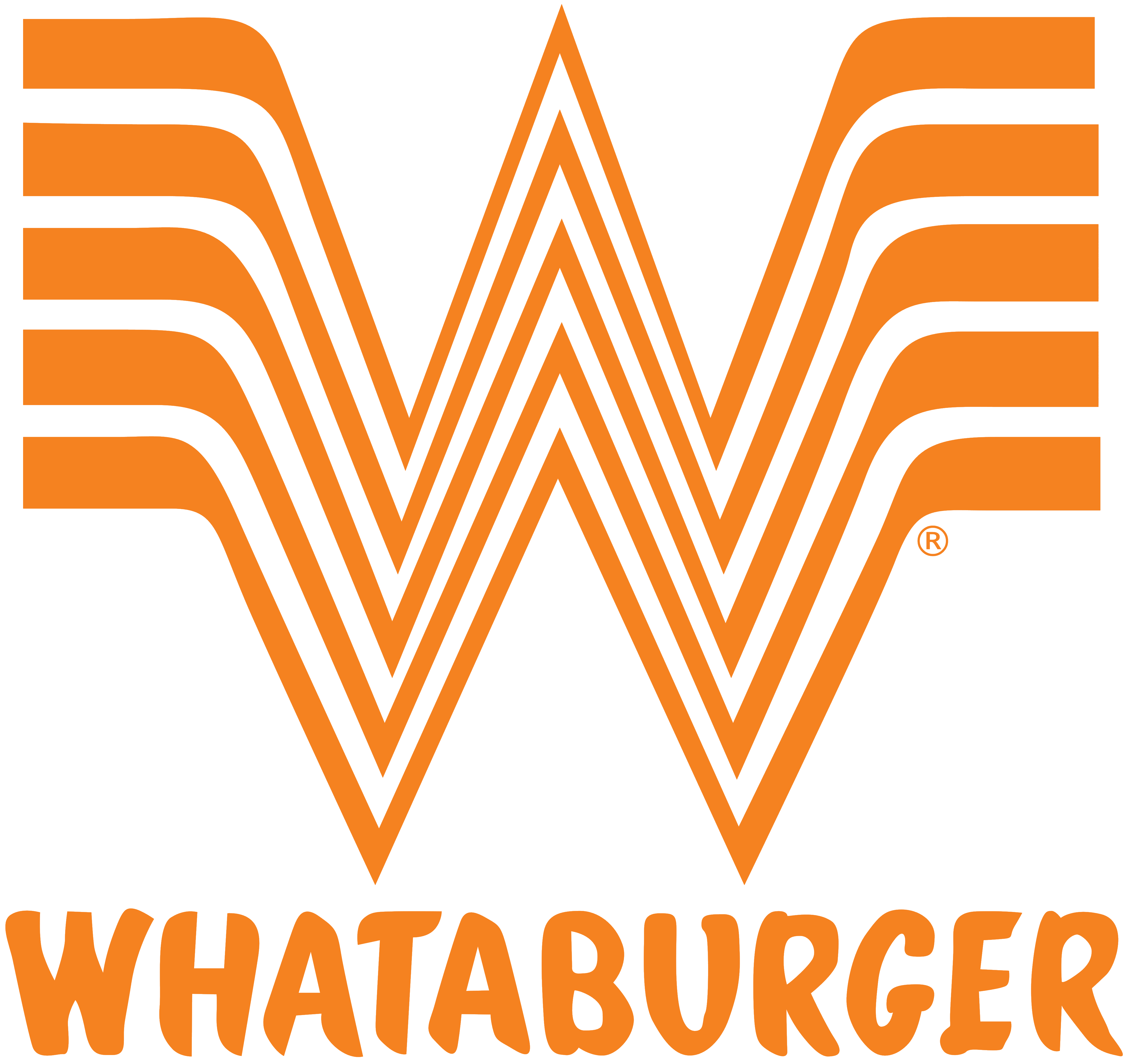 Whataburger logo, logotype