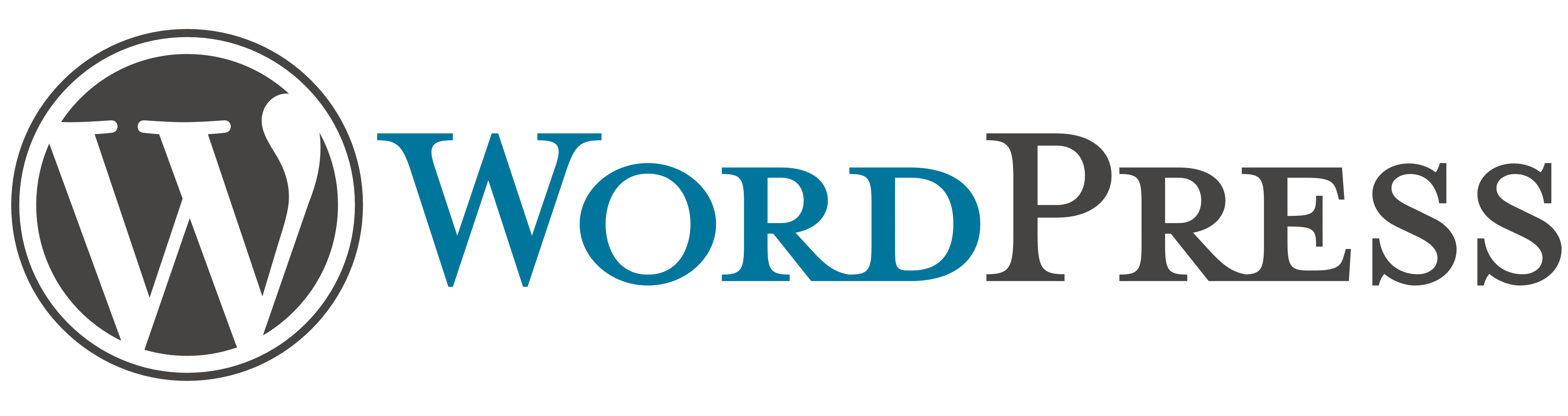 WordPress logo, logotype