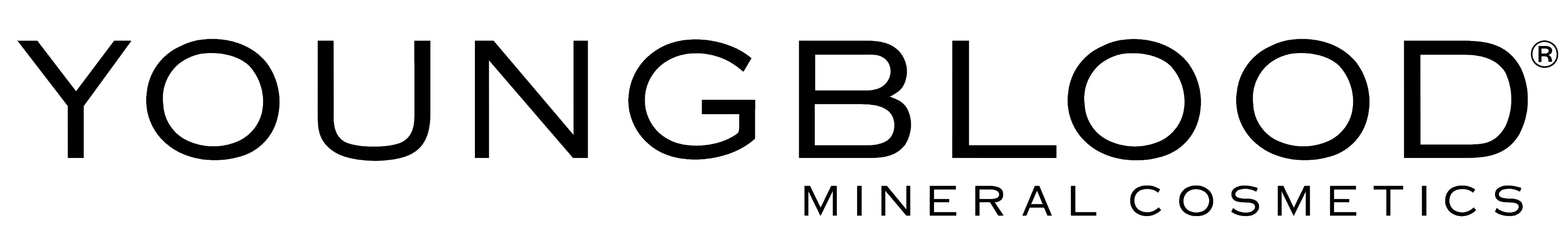 Youngblood Mineral Cosmetics logo, logotype