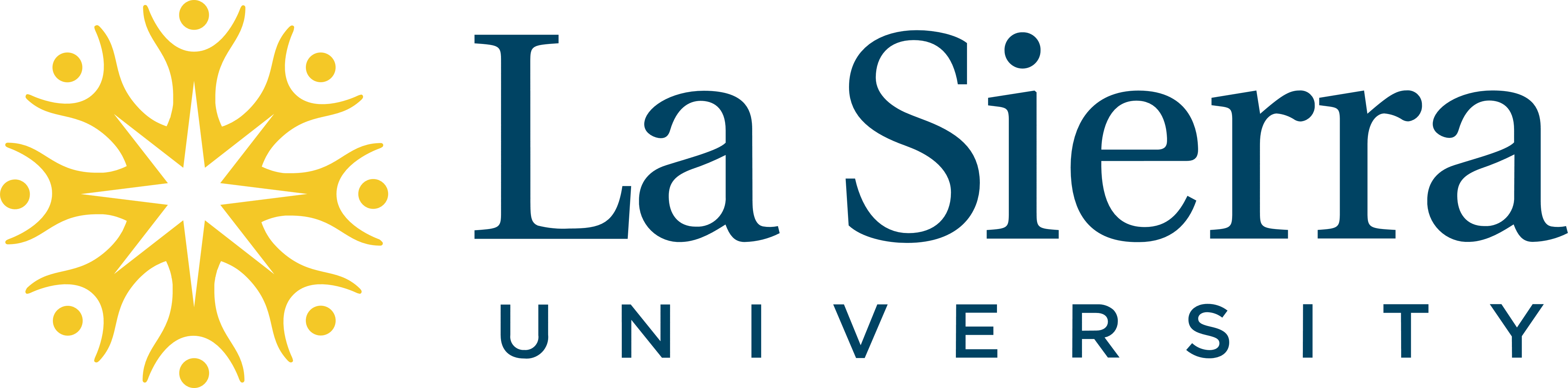 La Sierra University logo, logotype